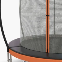 Soozier 10ft Outdoor Trampoline with Enclosure Net and Ladder, Backyard Fitness Trampoline for Teens and Adults(m-9)