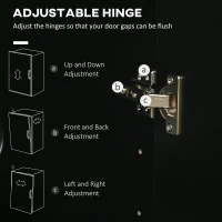 HOMCOM 72" Kitchen Pantry Cabinet, Modern Kitchen Pantry Storage Cabinet with 4 Doors and 3 Adjustable Shelves, Black(m-7)