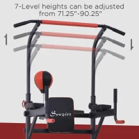 Soozier Workout Tower Pull Up Bar for Home Gym Workout Machine(m-7)