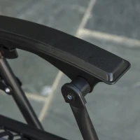 Outsunny Zero Gravity Lounge Chair Adjustable Rattan Wicker Lounger with Cup Holder, Phone Container, Headrest for Garden, Porch, Backyard, Pool(m-9)