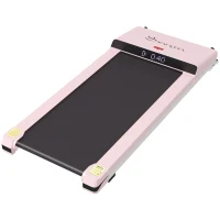 Soozier Home Gym Treadmill, Walking / Jogging Exercise Machine w/ LCD Monitor, Pink(m-11)