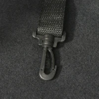 PawHut 4 Wheel Pet Stroller with Storage Basket, Afjustable Handle, Ventilated Oxford Fabric for Medium Size Dogs Cat Grey(m-9)