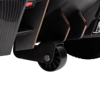 Aosom 12V Electric Ride on Car with Butterfly Doors, 4.3Mph Kids Ride-on Toy for Boys and Girls with Remote Control, Horn Honking, Music, Lights, Green(m-10)