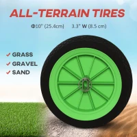 Soozier Kayak Cart Dolly Kayak Cart with Adjustable Width Green(m-6)