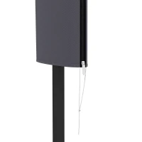 Outsunny Garden Parasol Cover, Outdoor Cantilever Umbrella Cover with Zipper, Dark Grey(m-7)