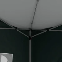 Outsunny 9.7'x9.7' Outdoor Pop Up Party Tent Wedding Gazebo Canopy with Carrying Bag (Green)(m-9)