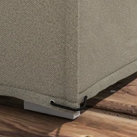 Outsunny Patio Furniture Covers Outdoor Scetional Table Chair Shelter, UV Rain Protective, 87.5" x 61" x 26.5", Grey(m-9)