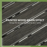 Outsunny 26" Round Patio Table, Outdoor Side Table with Steel Frame and Slat Tabletop for Garden, Backyard, Distressed Gray(m-4)