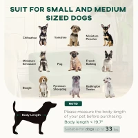 PawHut Pet Sofa Dog Bed for Small and Medium Dogs with Washable Cushion, Non-slip Pads, Dark Green(m-4)