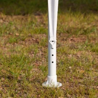 Outsunny 10' x 20' Party Tent, Outdoor Wedding Canopy & Gazebo with Removable Sidewalls, Shade Shelter for Events, BBQs, White(m-9)