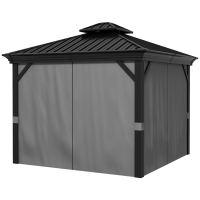 Outsunny Hardtop Gazebos | Aosom US