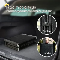 PawHut Folding Dog Ramp for Cars, Trucks, SUVs, 62 Inch, Holds 88 lbs.(m-6)