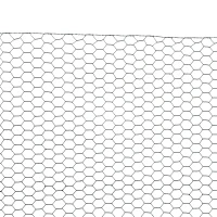 PawHut 39 in x 82 ft Chicken Wire Fence, Welded Wire Metal Roll Vegetables Garden Rabbit Fencing, Hexagonal Poultry Fence Wire, for Ducks, Gooses, Dark Green(m-11)