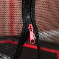 Soozier Trampoline for Kids with Net for Indoor Use, Red(m-8)