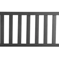 Outsunny 50" Outdoor Garden Bench, Patio Bench with Slatted Seat, Metal Porch Bench for Backyard, Poolside, Lawn, Black(m-9)