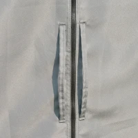 Outsunny 10' x 12' Hardtop Gazebo Canopy with Polycarbonate Roof, Aluminum Frame, Permanent Pavilion Outdoor Gazebo with Netting, for Patio, Garden, Backyard, Deck, Lawn, Light Gray(m-9)