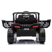 24V Kids Ride On UTV with Adjustable Speed, Bluetooth, Multimedia Player, and Rear Storage, Electric Toy with Parent Control, for Ages 3+, Brown(m-15)