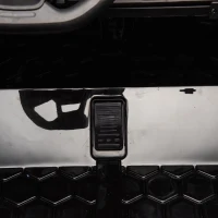 24V 2-Seater Police Car Design Kids Ride On Electric Car with Parent Control, Ride on Toys with Bluetooth, MP3, USB/TF, LED Lights, Blue(m-10)