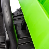 24V 2-Seater Ride On Truck with Dump Bed and Shovel, Non-Slip Tires, Electric UTV with Remote Control for Kids Ages 3-8, Green(m-12)