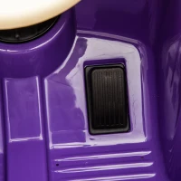 12V Kids Ride On Truck Car with Parental Control and 3-Speed, Licensed Chevrolet 3100 Pickup with LED Lights, Bluetooth, for Ages 3+, Purple(m-9)