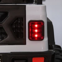 24V Ride On Pickup Truck with Remote Control and Bluetooth Music, Ride-On Toy with Spacious Rear Storage, for Kids Aged 3-8, White(m-12)