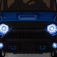 24V 200W Motors 2-Seater Kids Ride On Truck with Parent Control, Ride on Toys with Bluetooth, and Seat Belts, Suitable for Kids Aged 3+, Blue(m-4)