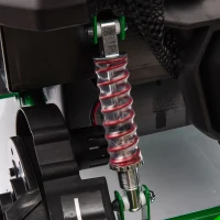 24V 2-Seater Kids Ride On UTV with 400W High Power, Bluetooth, LED Lights, Parent Control Ride on Toy with Rear Storage for Kids Aged 3+, Green(m-8)