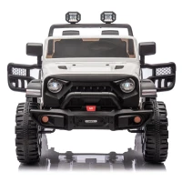 24V 400W Motor 2-Seater Kids Ride On Electric Car with Parent Control, Ride on Toys with Bluetooth, USB, 1.86-4.35 MPH Speed for Ages 3+, White(m-11)