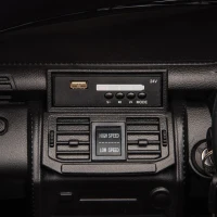 24V Licensed Lexus LX600 2-Seater Kids Ride On Car with Parent Control, Bluetooth, MP3, and Speeds 1.86-3.11 MPH, for Ages 3-7, Black(m-8)