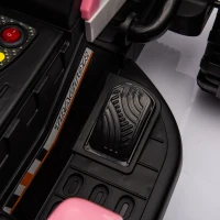 24V Battery Powered Electric Toy with 3-Speed Adjustable and Remote Control, Ride-On Tractor with Trailer, USB, MP3, LED Lights, for Kids, Pink(m-7)