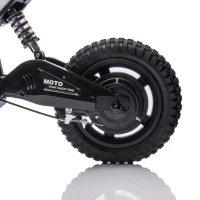 24V Kids Ride On Electric Motocross Motorcycle with High Speed Hub Motor, Adjustable Speed, Rear Wheel Shock Absorber, for Ages 5-15, Pink(m-9)