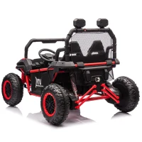 24V 400W Power 2-Seater Kids Ride On UTV with Parent Control, Ride on Toys with Bluetooth, MP3, and Rear Storage, for Ages 3+, Red(m-13)