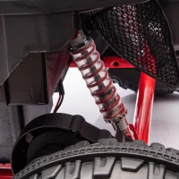 24V 400W Power 2-Seater Kids Ride On UTV with Parent Control, Ride on Toys with Bluetooth, MP3, and Rear Storage, for Ages 3+, Red(m-8)