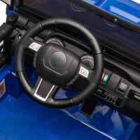 24V 200W Motors 2-Seater Kids Ride On Truck with Parent Control, Ride on Toys with Bluetooth, and Seat Belts, Suitable for Kids Aged 3+, Blue(m-7)