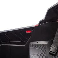 24V 2-Seater Kids Ride On UTV with Anti-Collision Bar, Slow Start, Ride on Toys with Remote Control, Storage Space, Music, for Ages 3+, Red(m-10)