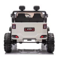 24V 400W Motor 2-Seater Kids Ride On Electric Car with Parent Control, Ride on Toys with Bluetooth, USB, 1.86-4.35 MPH Speed for Ages 3+, White(m-15)