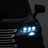 24V Licensed Lexus LX600 2-Seater Kids Ride On Car with Parent Control, Bluetooth, MP3, and Speeds 1.86-3.11 MPH, for Ages 3-7, Black(m-4)