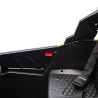 24V 2-Seater Kids Ride On UTV with Parent Remote Control, Slow Start, and Large Wheels, Ride on Toys with Anti-Collision Bar and Storage, Green(m-10)