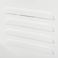 HOMCOM Industrial End Table, Living Room Side Table with Locker-Style Door and Adjustable Shelf, White(m-9)