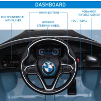 Aosom 6V Kids Electric Ride On Car BMW Coupe for 3-8 Years Old(m-7)