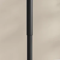 HOMCOM Adjustable Bar Table for 2, Round Pub Table with Steel Base for Home Bar, Small Dining Room, Black Marble(m-10)