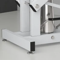 PawHut Pet Grooming Table, Height Adjustable Dog Grooming Table with Arm, Noose and Non-Slip Grooming Table, Blue(m-10)