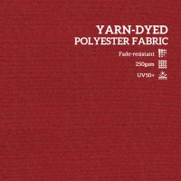 Outsunny Outdoor Cushions Set of 2 for Dining Chairs, Outdoor Seat Cushions with Back, Fade-Resistant Yarn-Dyed Polyester, Wine Red(m-4)