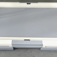 PawHut 25" x 19" Pee Pad Holder, Dog Potty Tray for Indoor Outdoor, Easy to Clean Dog Training Toilet Pee Pad Tray, Grey(m-10)