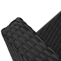 Outsunny 4 Pieces Sectional Patio Furniture Set, Rattan Wicker Patio Chairs Outdoor Coffee Set with Cushions, Cream White(m-10)