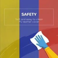 Soozier 2-Piece Climb and Crawl Activity Soft Play Set, Secure Foam Blocks Playset for Toddler Preschooler Babies Indoor, Activity Structure Play Equipment, Multi-colour(m-5)