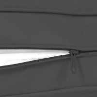 Outsunny Patio Chair Cushions, Thick Deep Seat Outdoor Seat Cushion with Back Cushion, Charcoal Grey(m-10)