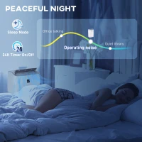 HOMCOM 14000 BTU Portable Air Conditioner, AC Unit with Cool, Dehumidifier, Fan, 549 Sq. ft, 24H Timer On Off, Window Kit(m-8)