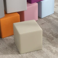 Soozier 12 Piece Soft Play Blocks Soft Foam Toy Building And Stacking Blocks - Multicolours(m-10)