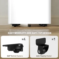 Vinsetto 3 Drawer Filing Cabinet, Lockable Steel Office Storage Cabinet with Hanging Bar for Letter, A4, Legal Files, White(m-7)